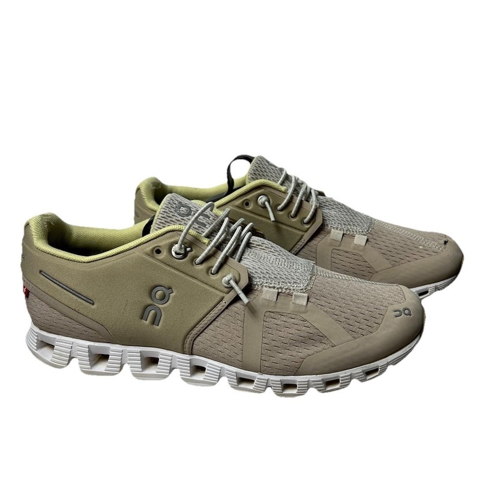 On Running Cloud 5 Women's 7.5 Sand/ Rose brown Hay Edition Acacia Yellow Lining